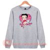 Betty Boop Dog Love Mega Yacht Sweatshirt On Sale