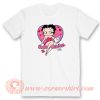 Betty Boop Dog Love Mega Yacht T-Shirt On Sale