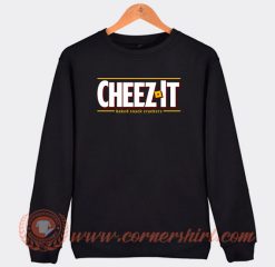 Cheez It Baked Snack Logo Sweatshirt On Sale