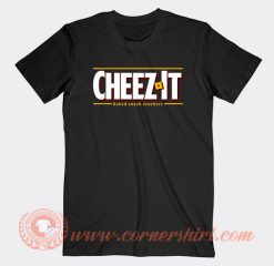 Cheez It Baked Snack Logo T-Shirt On Sale