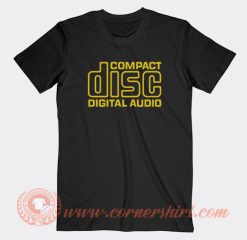 Compact Disc Digital Audio T-Shirt On Sale