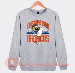 Denver Broncos Spongebob Sweatshirt On Sale