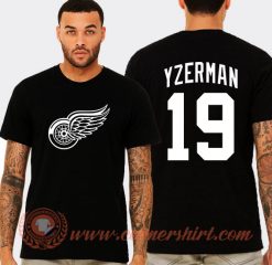 Detroit Red Wings Steve Yzerman T-Shirt On Sale