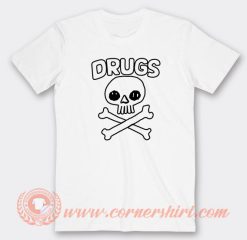 Drugs Skull T-Shirt On Sale