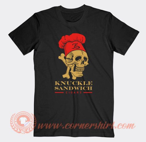 Guy Fieri Knuckle Sandwich Cigars T-Shirt On Sale