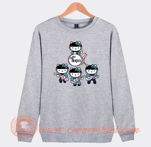 Hello Kitty Beatles Sweatshirt On Sale