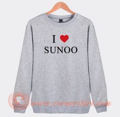 I Love Sunoo Sweatshirt On Sale