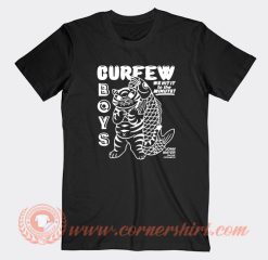 John Mayer Online Ceramics Tour Curfew Boys T-Shirt On Sale