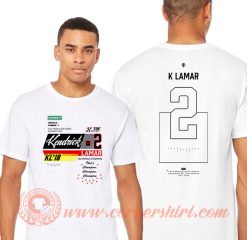 Kendrick Lamar Champion TDE Racing T-Shirt On Sale