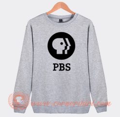 PBS Public Broadcasting Logo Sweatshirt On Sale