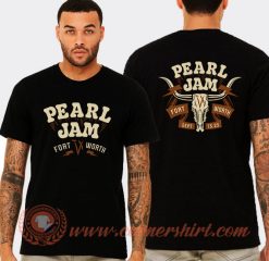 Pearl Jam Fort Worth T-Shirt On Sale