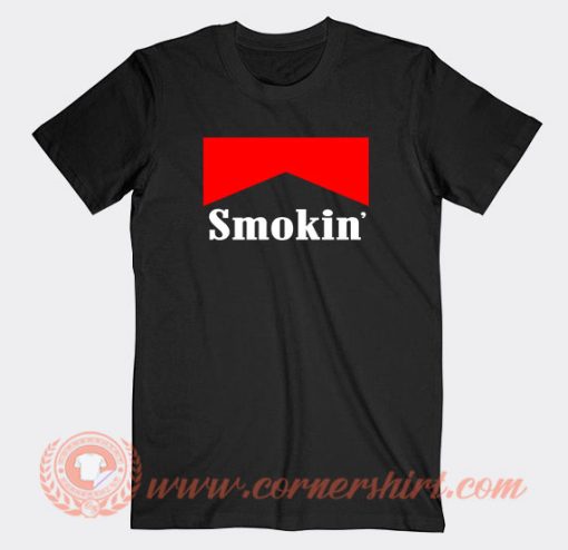 Smokin Marlboro Logo T-Shirt On Sale