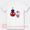Spiderman Hello Kitty T-Shirt On Sale