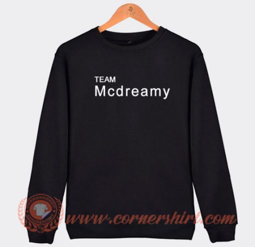 Team Mcdreamy Sweatshirt On Sale