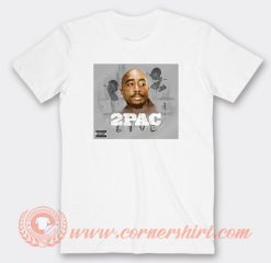 Tupac Shakur 2Pac Live T-Shirt On Sale
