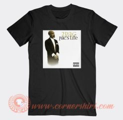 Tupac Shakur Pac's Life T-Shirt On Sale