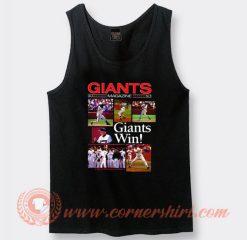 Vintage Giants Magazine Giants Win Tank Top On Sale