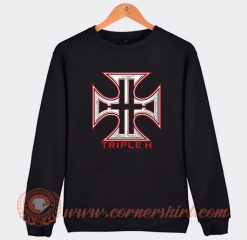 WWE WWF Triple H Logo Sweatshirt On Sale