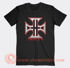 WWE WWF Triple H Logo T-Shirt On Sale