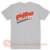 Phillies Baseball College T-Shirt On Sale