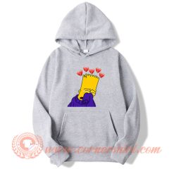 Bart Simpson Sad Hoodie On Sale