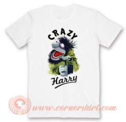 Crazy Harry Animal Mupets T-Shirt On Sale