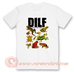 Dilf Damn I Love Frogs T-Shirt On Sale