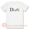 Funny Dinosaur Dior Parody T-Shirt On Sale