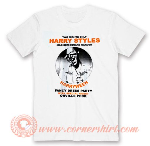 Harry Styles Harryween Madison Square Garden T-Shirt On Sale
