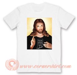 Jesus My Two Favorite Fat Lesbians Live In Indiana T-Shirt On Sale