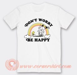 Junk Food Snoopy Don't Worry be happy T-Shirt On Sale