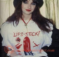 Kate Bush Lips Stick T-Shirt On Sale