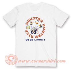 Monster Hunter Rise Go On A Hunt T-Shirt On Sale