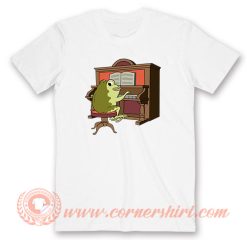 Over The Garden Wall Frog Piano T-Shirt On Sale