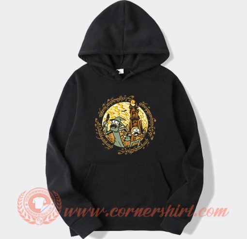 Rick and Morty X The Lord Of The Rings Hoodie On Sale
