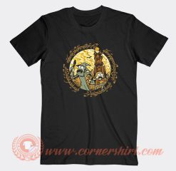 Rick and Morty X The Lord Of The Rings T-Shirt On Sale