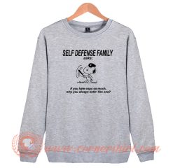 Self Defense Family Snoopy Sweatshirt