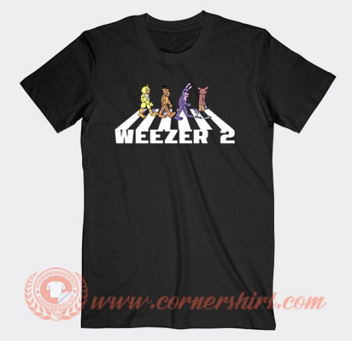 Weezer 2 Fnaf Animatronics T-Shirt On Sale