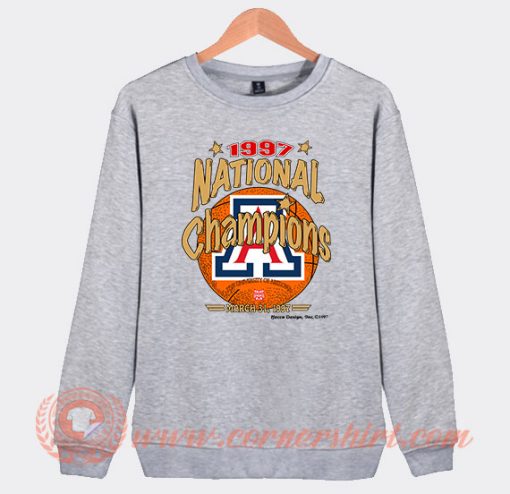 Arizona Wildcats National Champions 1997 Sweatshirt