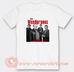 Cum Town Sopranos Weedpranos T-Shirt On Sale