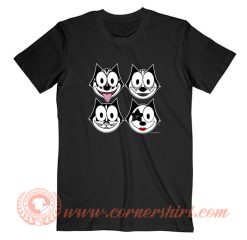Felix The Cat Kiss Parody T-Shirt On Sale
