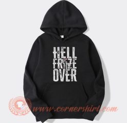 Hell Frize Over CM Punk Hoodie On Sale
