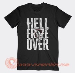 Hell Frize Over CM Punk T-Shirt On Sale