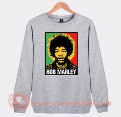 Jimi Hendrix Bob Marley Sweatshirt