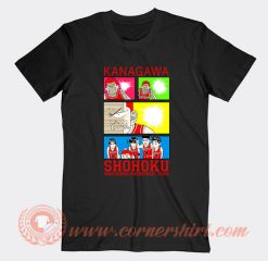 Kanagawa Shohoku High School Basketball T-Shirt On Sale