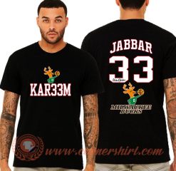 Kareem Abdul Jabbar Milwaukee Bucks T-Shirt On Sale