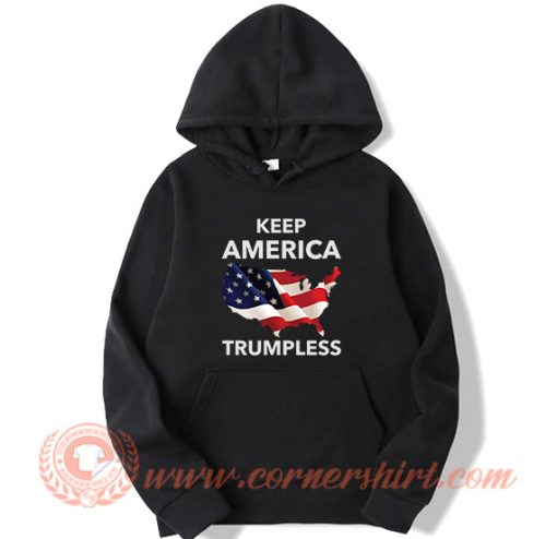 Keep America Trumpless USA Flag Hoodie On Sale