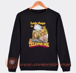 Lady Gaga In Telephone Sweatshirt