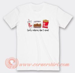 Lord’s Calories Don’t Count T-Shirt On Sale