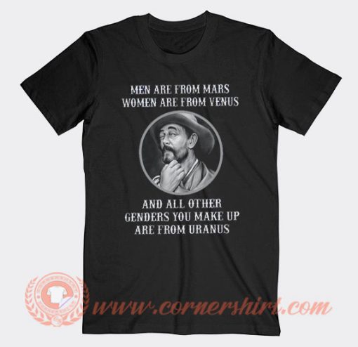Men Are From Mars Women Are From Venus T-Shirt On Sale